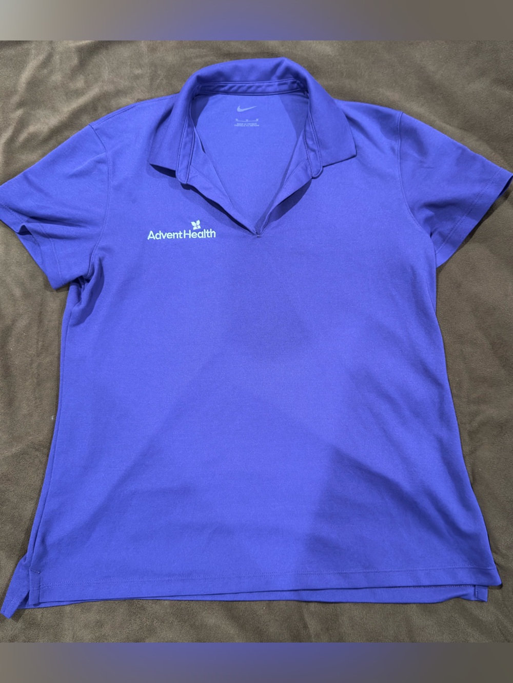 Nike AdventHealth Royal Purple Polo